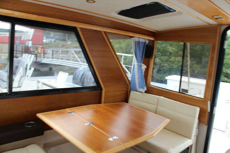 Salon Settee Looking Aft