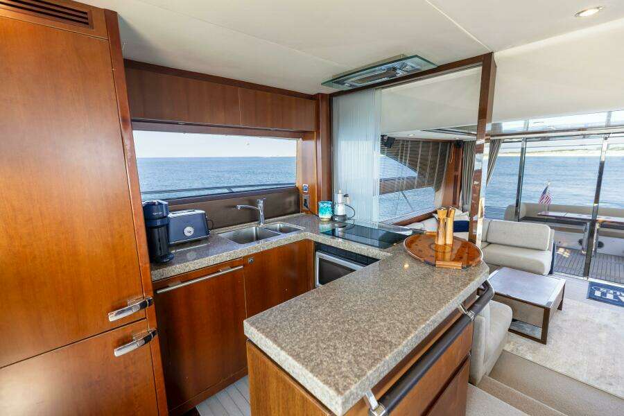 2011 Princess 64 'Harbor Story' - Galley