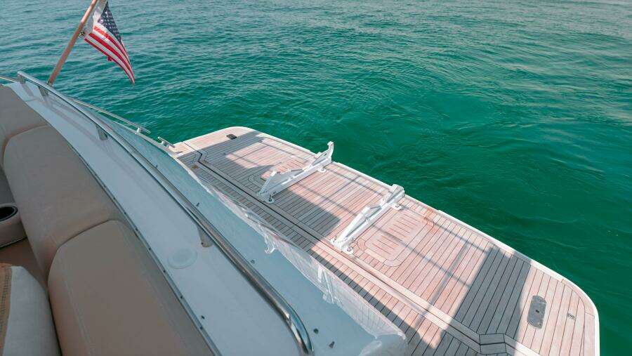 2011 Princess 64 'Harbor Story' - Swim Platform