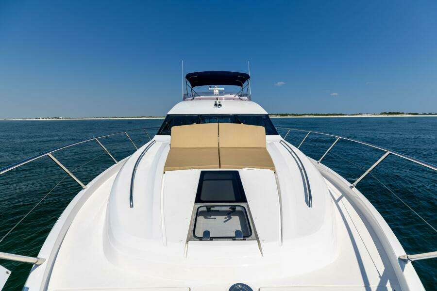 2011 Princess 64 'Harbor Story' - Bow