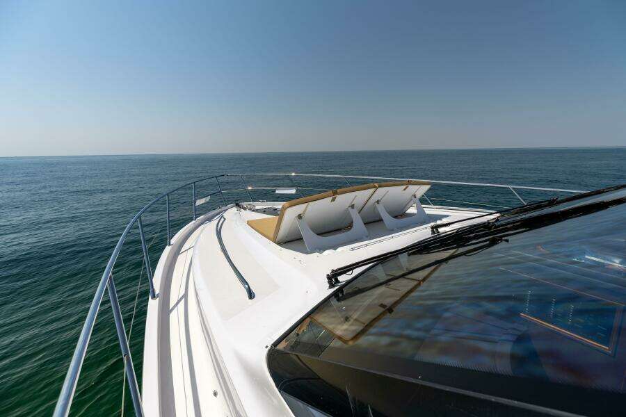 2011 Princess 64 'Harbor Story' - Bow