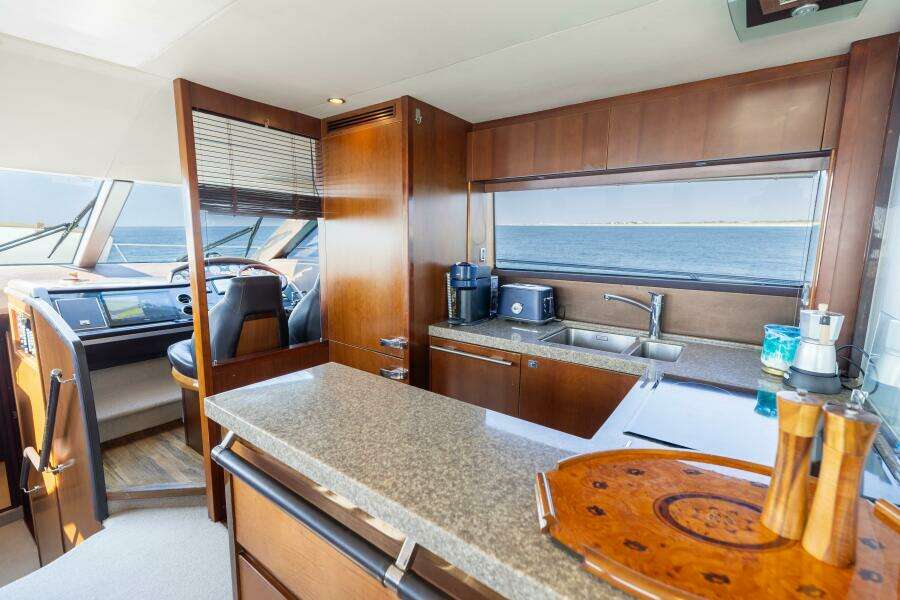 2011 Princess 64 'Harbor Story' - Galley