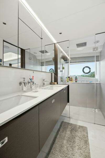 Princess Y95 JUST  PERFECT - Master Stateroom Ensuite Head Main Deck