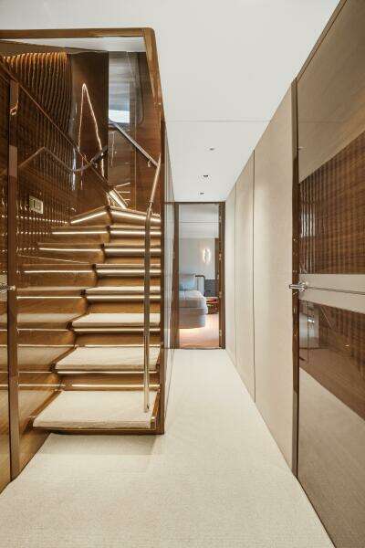 Princess Y95 JUST  PERFECT - Interior Stairs to Guest Cabins