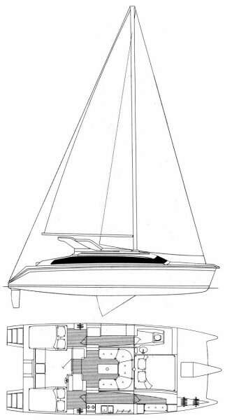 Miss Beautiful 34ft Gemini Yacht For Sale