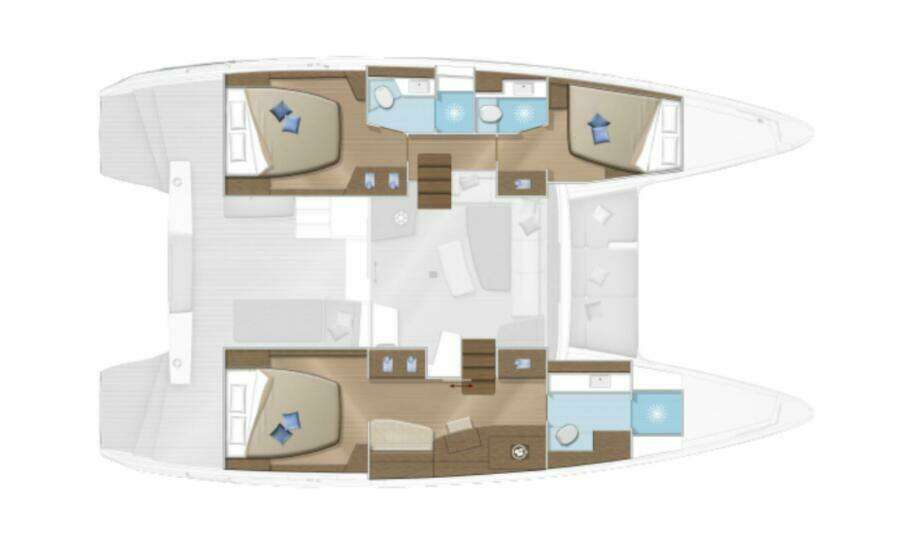 Benedetto 42ft Lagoon Yacht For Sale