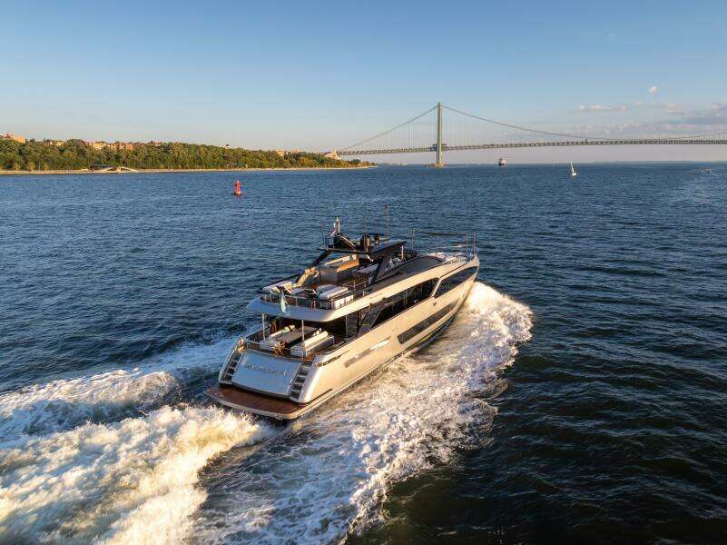 RISE Above III 90ft Riva Yacht For Sale