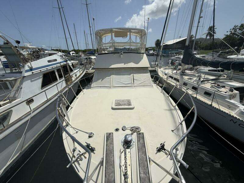 Chinese Cookie 37ft Hatteras Yacht For Sale
