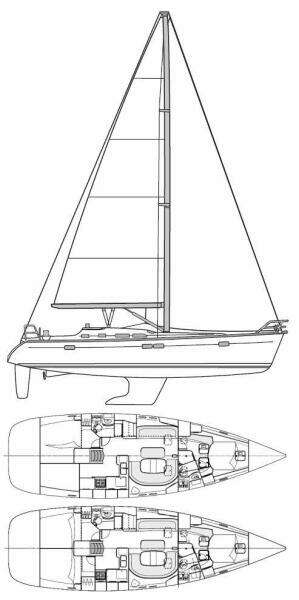 47ft Beneteau Yacht For Sale