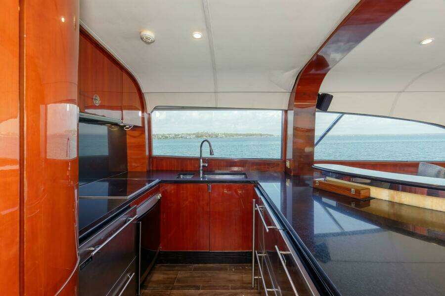 Custom 2004 Ebony Sportfish -Galley