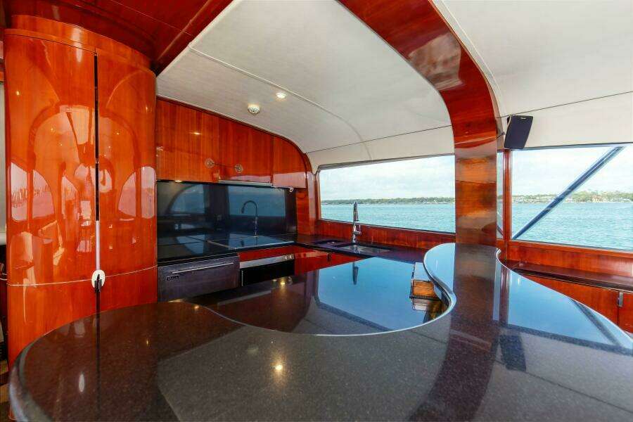 Custom 2004 Ebony Sportfish -Galley