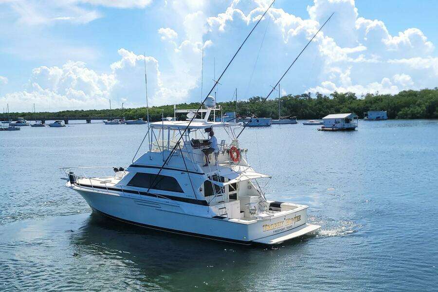 Trophy Hunter 50ft Bertram Yacht For Sale