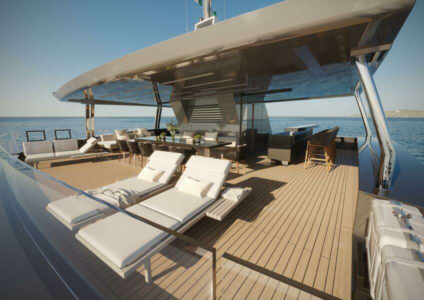 CAT 110 112ft Venture Yacht For Sale
