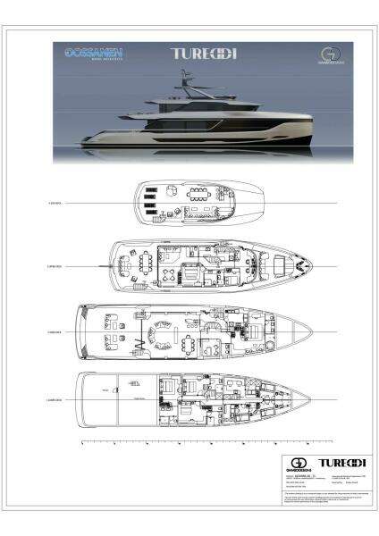 AZZURRA CUSTOM PLATFORM 36M 118ft Tureddi Yacht For Sale