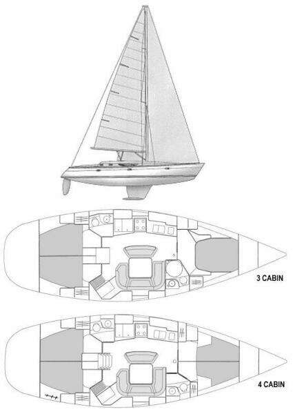 Genie 45ft Jeanneau Yacht For Sale