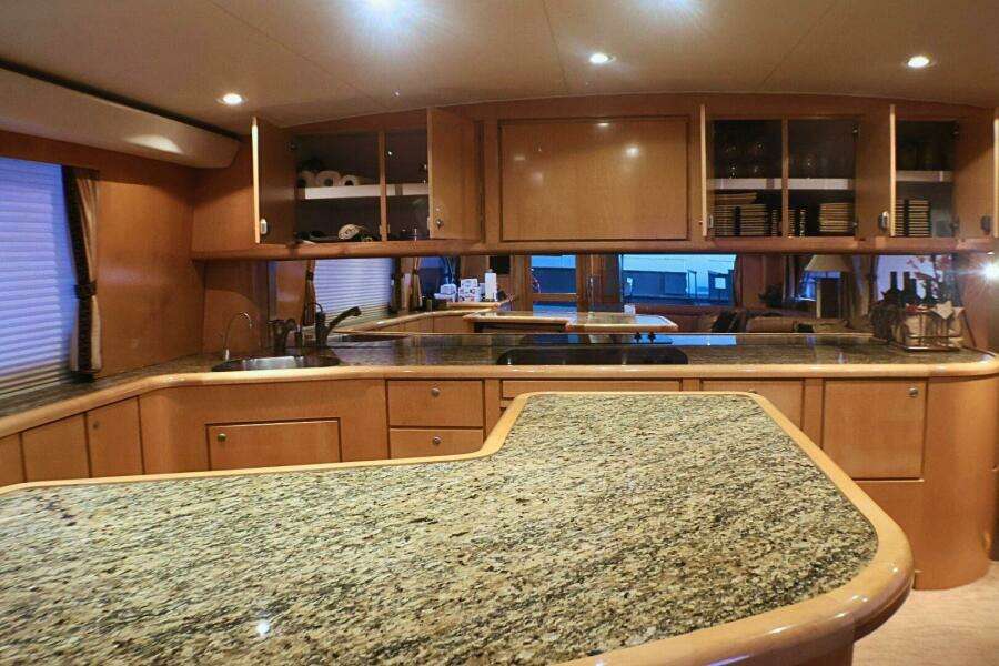 2001 Donzi 73' Sport Yacht  Galley 3