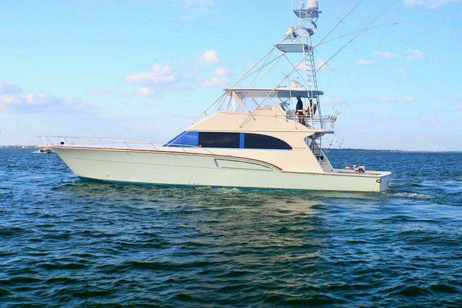 2001 Donzi 73' Sport Yacht  Port Profile