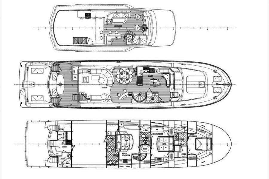 JUS CHILL N 84ft Cheoy Lee Yacht For Sale