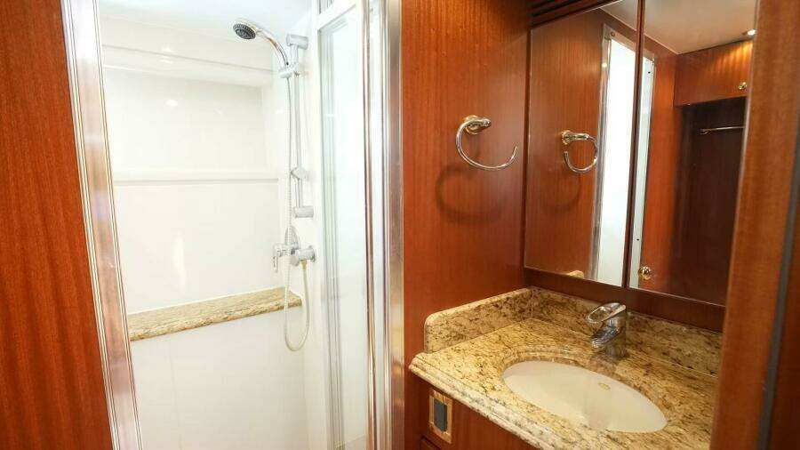 Crew Cabin Ensuite Bathroom