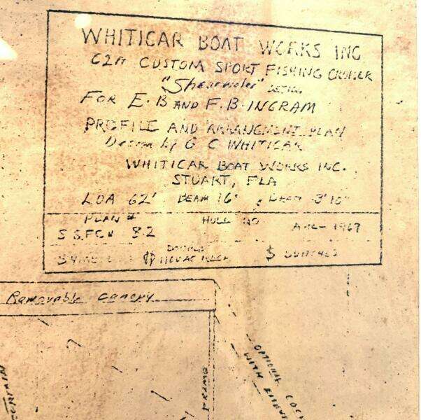 Miss Phebe II 62ft Whiticar Yacht For Sale