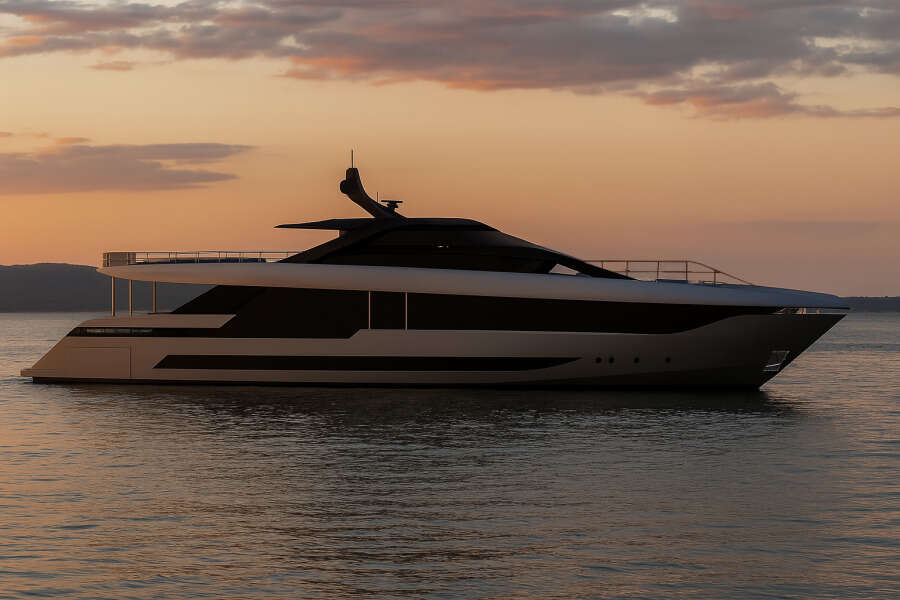 AMER F126 125ft Amer Yacht For Sale