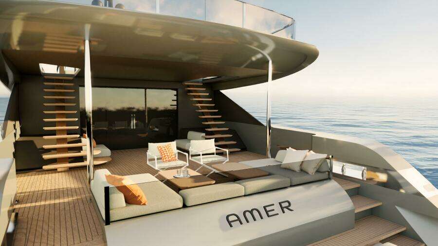 AMER F126 125ft Amer Yacht For Sale