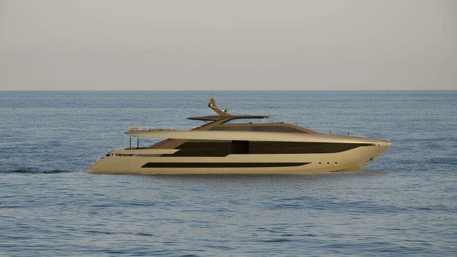 AMER F126 125ft Amer Yacht For Sale