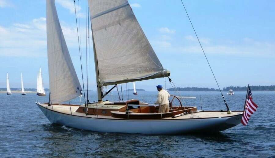 SPARROW 47ft Brooklin Boat Yard Yacht For Sale