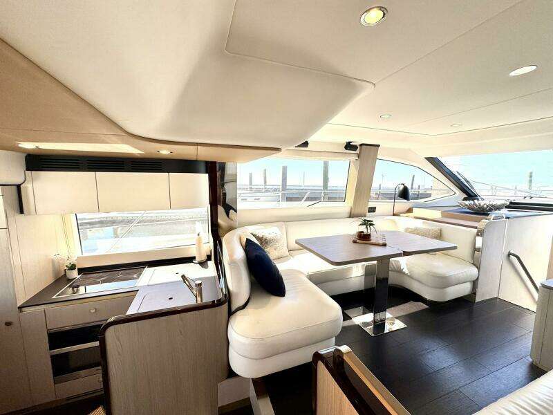 2019 Azimut 55 - Galley/Dinette  2019 Azimut 55 - Galley/Dinette
