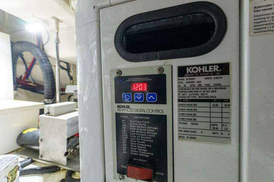 Genset hrs as of Oct 2025
