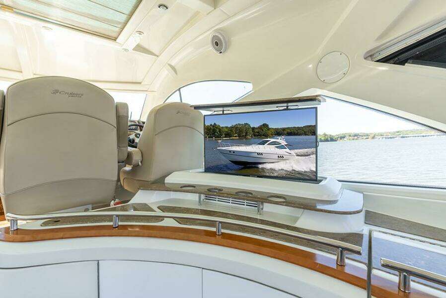 TV at the cockpit