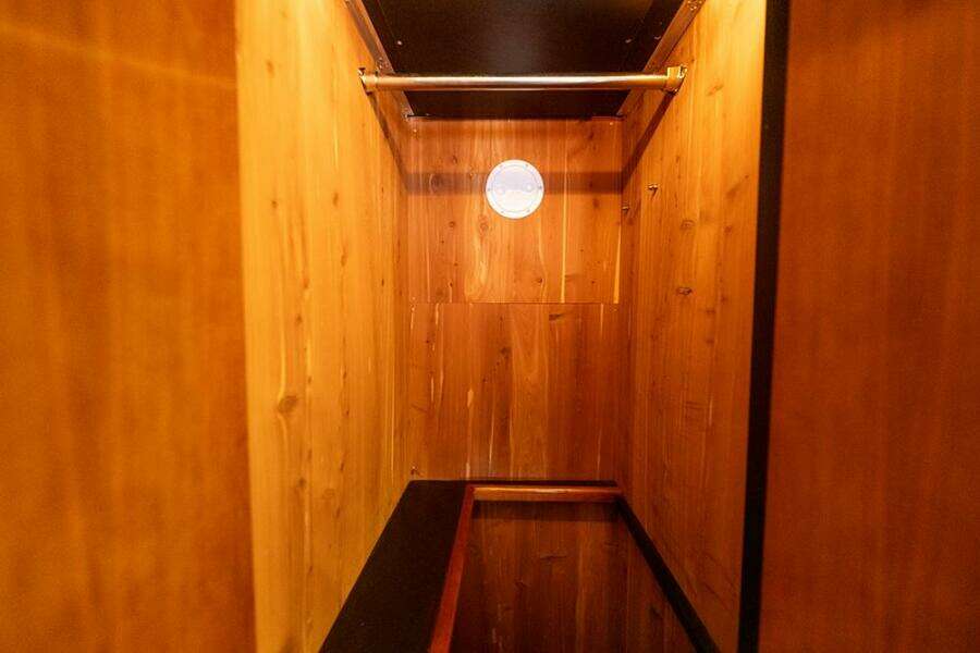VIP stateroom storage