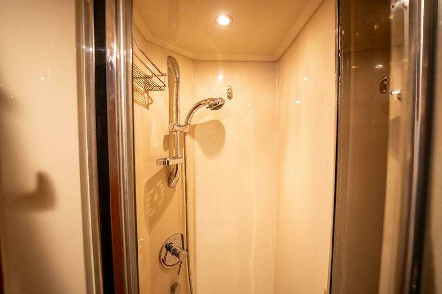Master shower