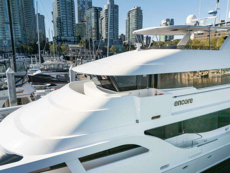 ENCORE 120ft Crescent Yacht For Sale