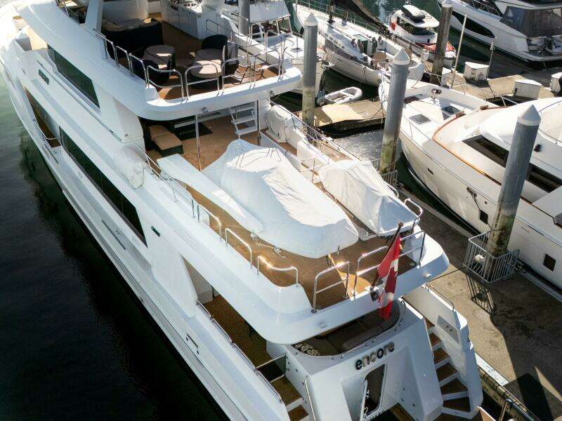 ENCORE 120ft Crescent Yacht For Sale