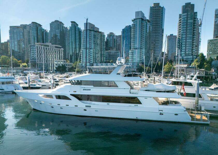 ENCORE 120ft Crescent Yacht For Sale
