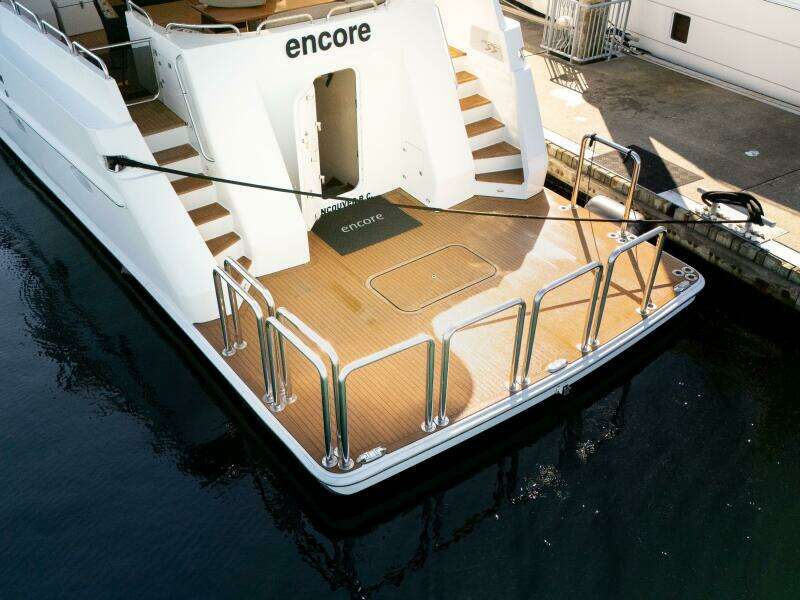 ENCORE 120ft Crescent Yacht For Sale