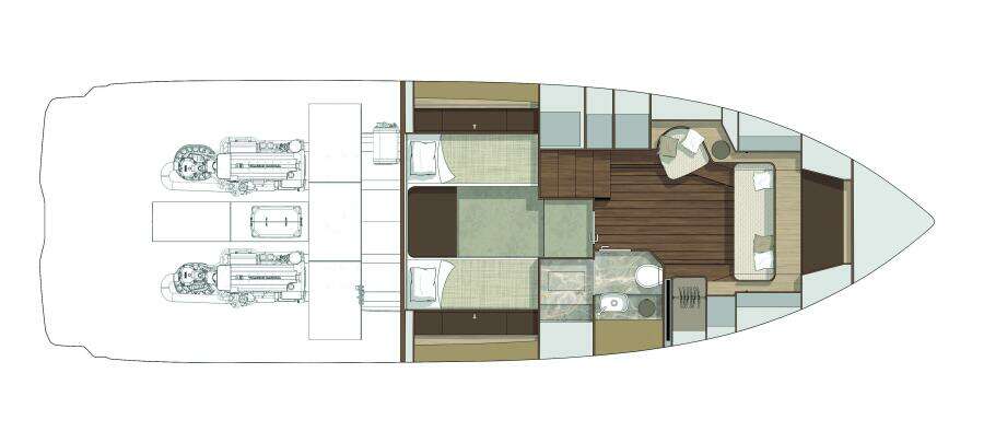 47ft Cranchi Yacht For Sale