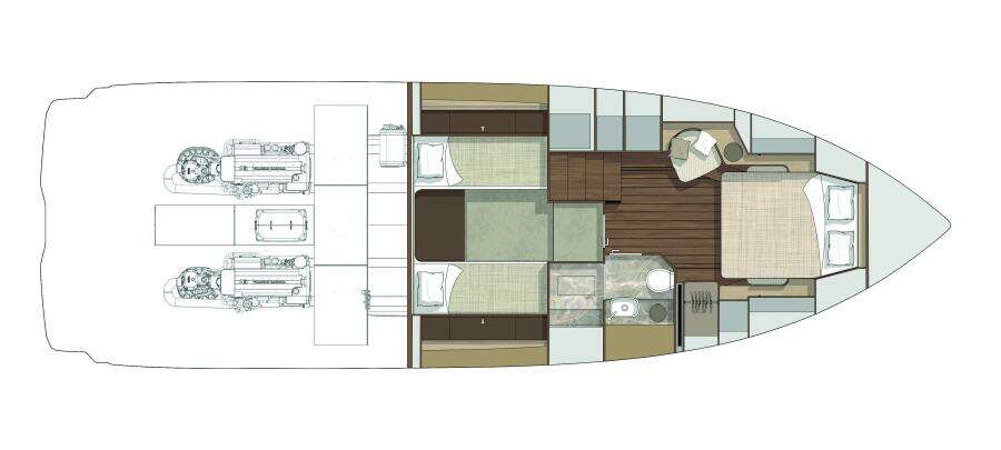47ft Cranchi Yacht For Sale