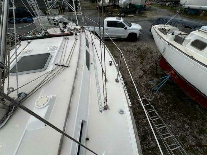 Port side deck