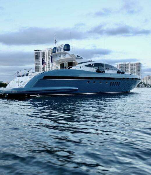 OLIVIA K 92ft Mangusta Yacht For Sale