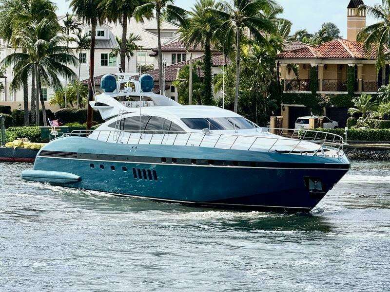 OLIVIA K 92ft Mangusta Yacht For Sale