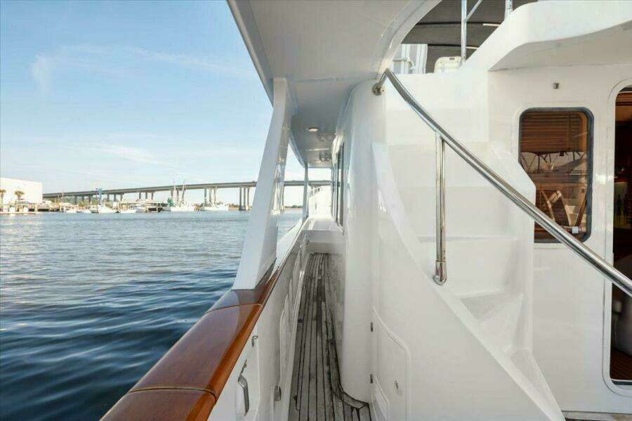 Port side deck