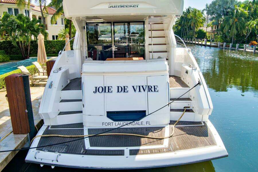 Joie de Vivre 52ft Sunseeker Yacht For Sale