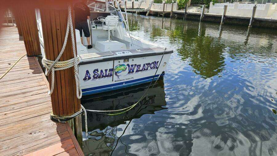 A Salt Weapon 28ft Rampage Yacht For Sale