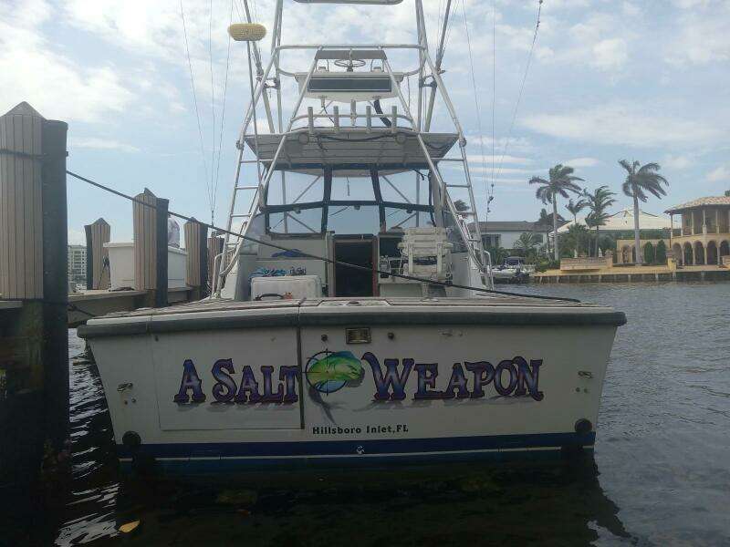 A Salt Weapon 28ft Rampage Yacht For Sale