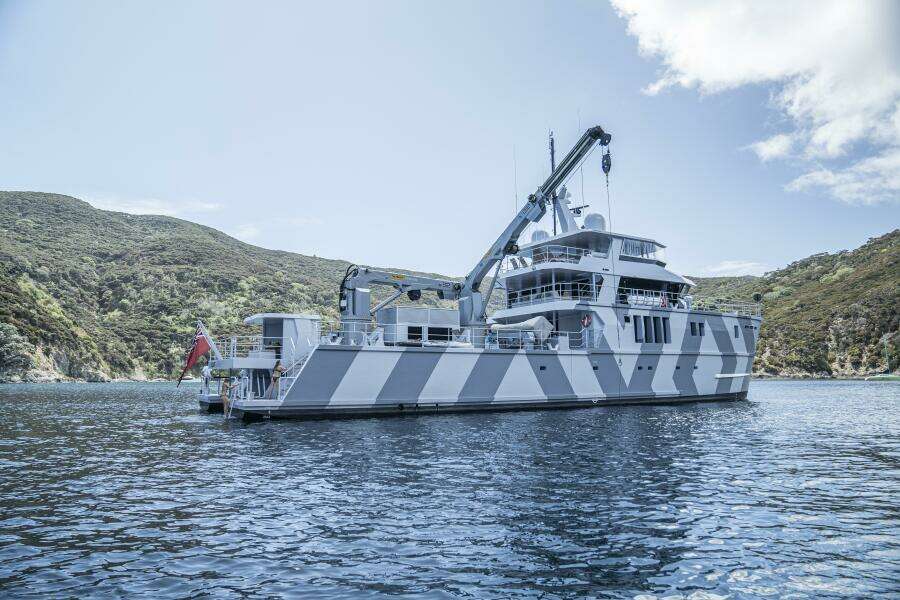 THE BEAST 128ft Profab Central Engineering Yacht For Sale