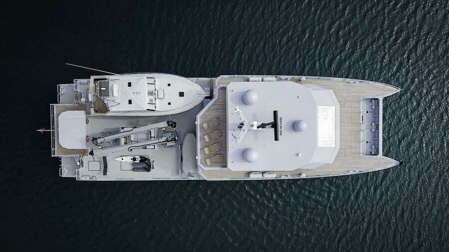 THE BEAST 128ft Profab Central Engineering Yacht For Sale
