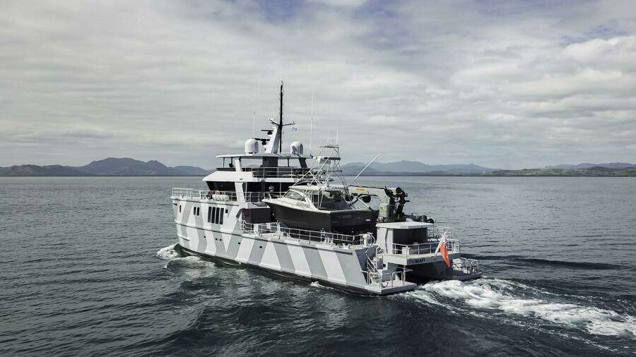 THE BEAST 128ft Profab Central Engineering Yacht For Sale
