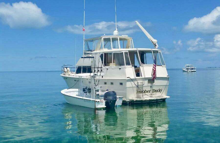 Rubber Ducky 48ft Hatteras Yacht For Sale